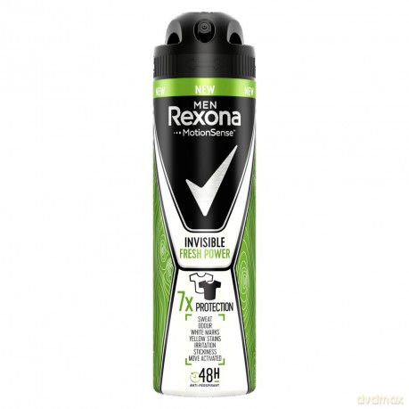 Rexona Motion Sense Men Dezodorant spray Invisible Fresh Power 150 ml