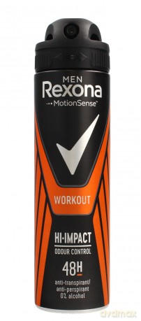 Rexona Motion Sense Men Dezodorant spray Workout Hi-Impact 150 ml