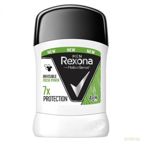 Rexona Motion Sense Men Dezodorant sztyft Invisible Fresh Power 48H 50 ml