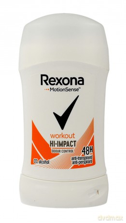 Rexona Motion Sense Woman Dezodorant w sztyfcie Workout Hi-Impact 40 ml