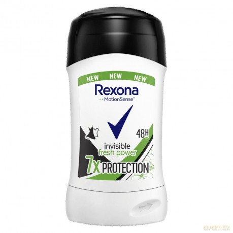Rexona Motion Sense Women Dezodorant sztyft Invisible Fresh Power 48H 50 ml