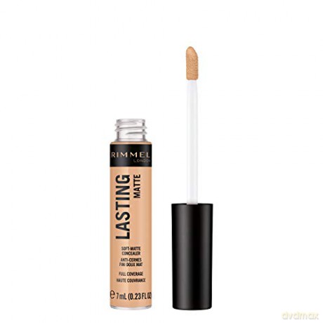 Rimmel Lasting Matte Korektor matujący pod oczy nr 010 Fair Ivory 7 ml