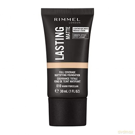 Rimmel Podkład Lasting Matte nr 010 Warm Porcelain 30 ml