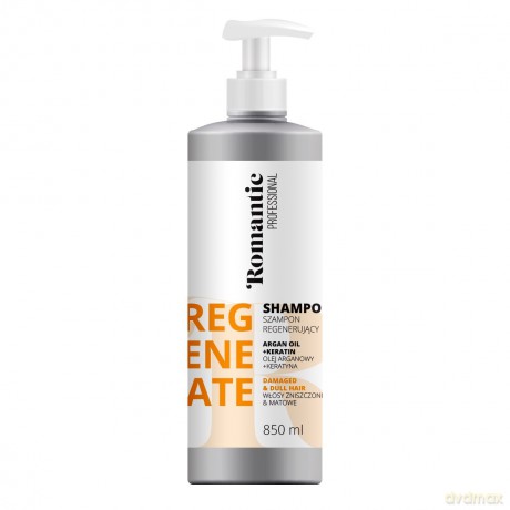 Romantic Professional Szampon do włosów Regenerate 850 ml