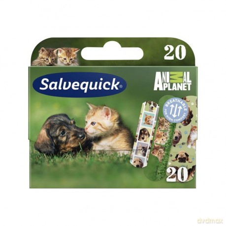 Salveqiuck Plastry Animal Planet dla dzieci 1op-20 szt