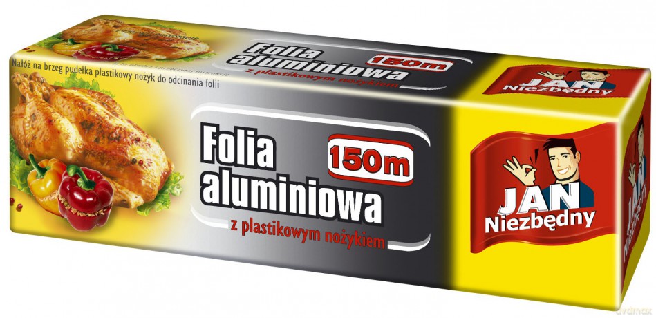 Sarantis Jan Niezbędny Folia aluminiowa w pudełku 150m 1op.