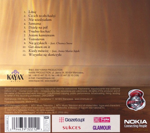 Kayah: MTV Unplugged (digipack) [CD]