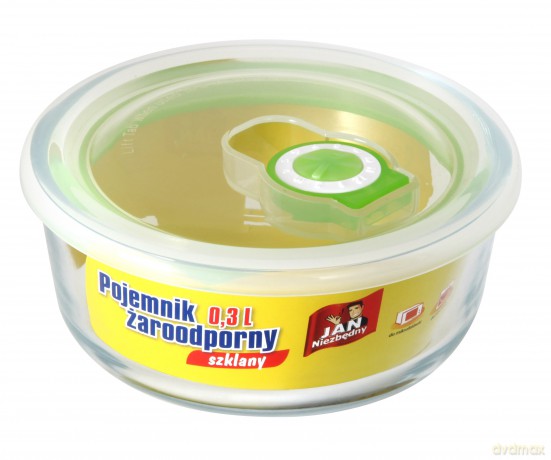 Sarantis Jan Niezbędny Pojemnik szklany żaroodporny 300 ml