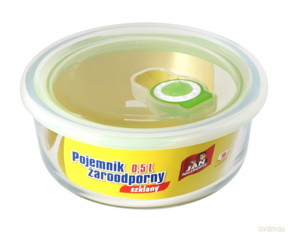 Sarantis Jan Niezbędny Pojemnik szklany żaroodporny 500 ml