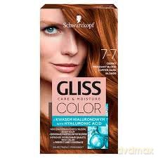 Schwarzkopf Gliss Color Krem koloryzujący nr 4-54 Ciemny Miedziany Mahoń 1op.