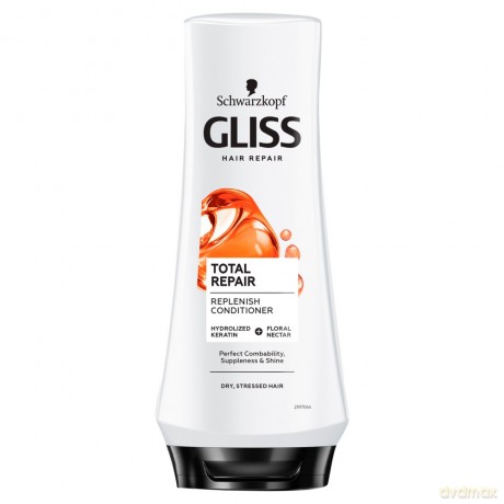 Schwarzkopf Gliss Hair Repair Total Repair Odżywka do włosów suchych i zniszczonych 200 ml