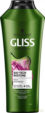 Schwarzkopf Gliss Kur Bio-Tech Restore Szampon wzmacniający do włosów delikatnych 400 ml