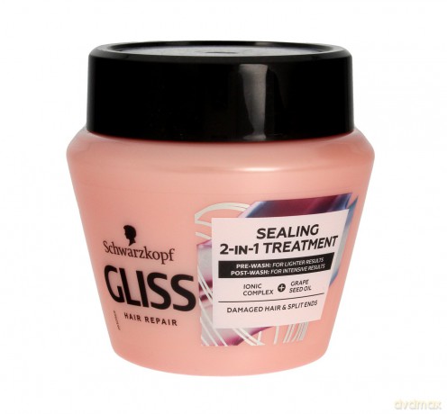 Schwarzkopf Gliss Kur Split Ends Maska spajająca 2w1 300 ml