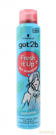 Schwarzkopf Got 2b Fresh It Up Suchy szampon do włosów Volume 200 ml
