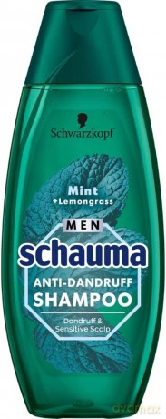Schwarzkopf Schauma Men Szampon przeciwłupieżowy Mint 400 ml