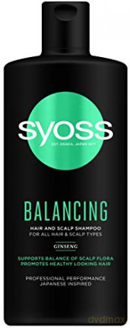 Schwarzkopf Syoss Balancing Szampon do wszystkich rodzajów włosów 440 ml