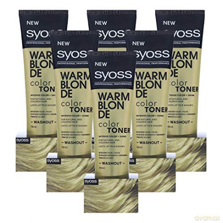 Schwarzkopf Syoss Color Toner Krem tonujący do włosów - Warm Blonde 150 ml