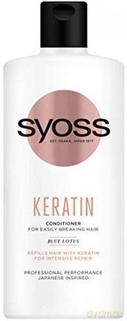Schwarzkopf Syoss Keratin Odżywka odbudowująca do włosów łamliwych 440 ml