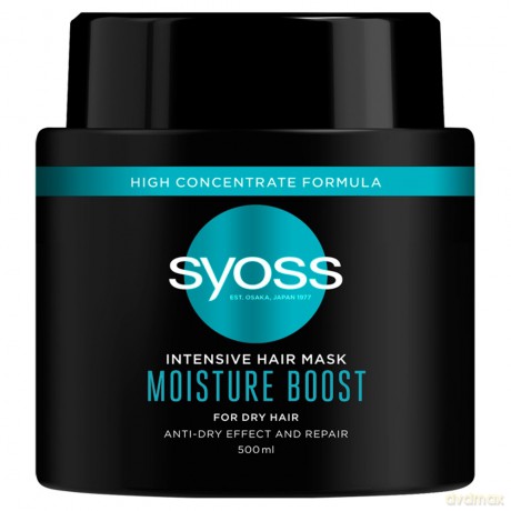 Schwarzkopf Syoss Maska Moisture Boost - do włosów suchych 500 ml