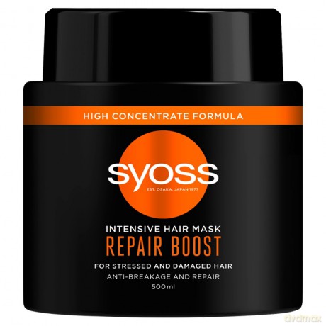 Schwarzkopf Syoss Maska Repair Boost - do włosów suchych i zniszczonych 500 ml