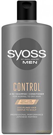 Schwarzkopf Syoss Men Control Szampon do włosów 2w1 440 ml
