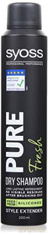 Schwarzkopf Syoss Pure Fresh Suchy szampon do włosów 200 ml