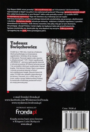 Smoleński Upadek - Tadeusz Święchowicz [KSIĄŻKA]