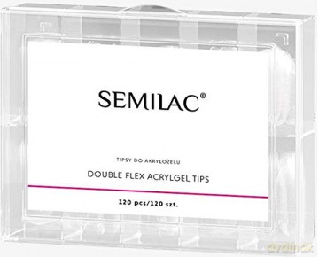 SEMILAC AKRYLOŻEL ZESTAW DOUBLE FLEX CLEAR 60ML