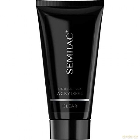 SEMILAC AKRYLOŻEL ZESTAW DOUBLE FLEX CLEAR 60ML