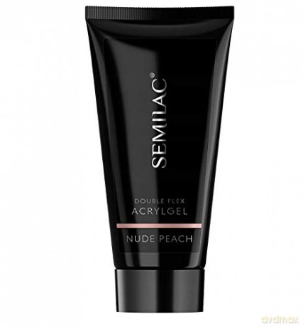 SEMILAC AKRYLOŻEL ZESTAW DOUBLE FLEX NUDE PEA 60ML