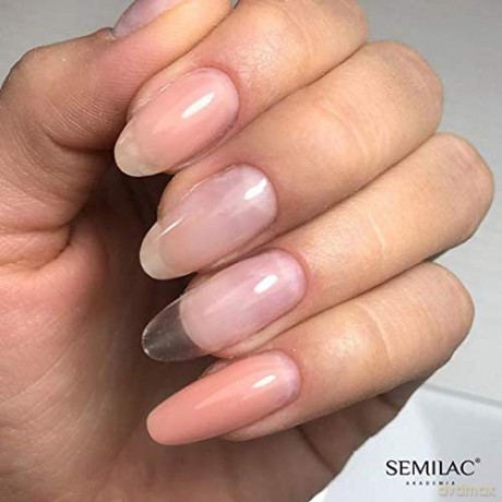 SEMILAC AKRYLOŻEL ZESTAW DOUBLE FLEX NUDE PEA 60ML