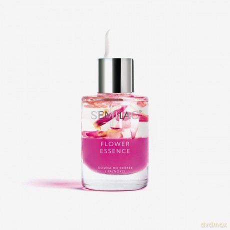 SEMILAC Care Oliwka do skórek i paznokci Flower Essence - Pink Power 10 ml