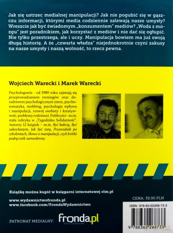 Woda Z Mózgu Manipulacja W Mediach - Marek Warecki, Wojciech Warecki [KSIĄŻKA]