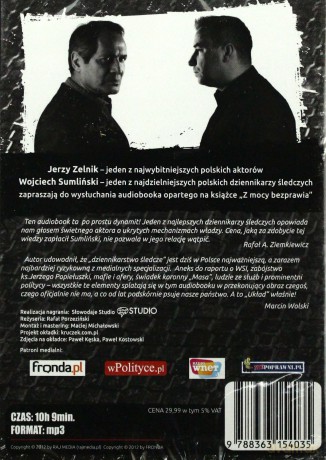 Z Mocy Bezprawia - Wojciech Sumliński [AUDIOBOOK] [CD-MP3]