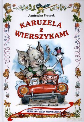 Karuzela Z Wierszykami (twarda) - Agnieszka Frączek [KSIĄŻKA]+[CD]
