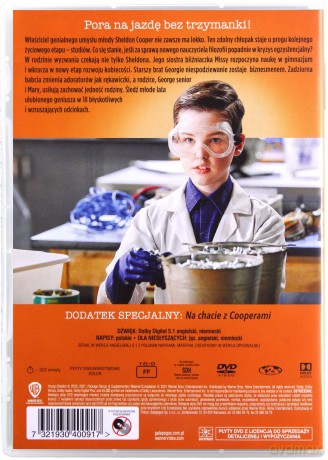 Młody Sheldon Sezon 4 [2DVD]