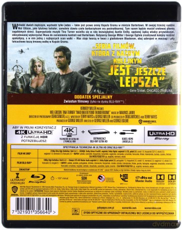 Mad Max pod Kopułą Gromu [Blu-Ray 4K]+[Blu-Ray]