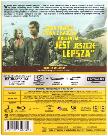Mad Max pod Kopułą Gromu [Blu-Ray 4K]+[Blu-Ray]