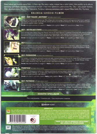 Obcy Pakiet 6 Filmów [BOX] [6DVD]