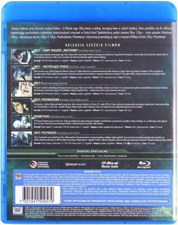 Obcy Pakiet 6 Filmów [BOX] [6xBlu-Ray]