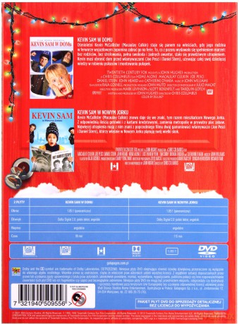 Kevin sam w domu / Kevin sam w Nowym Jorku [2DVD]