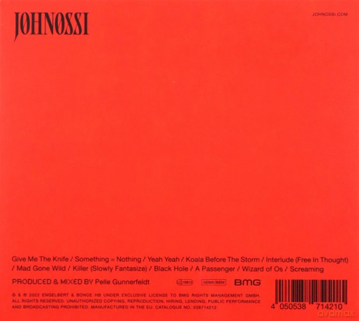 Johnossi: Mad Gone Wild [CD]