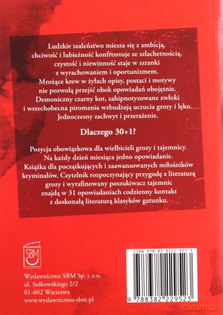 30+1 opowiadań. Kryminał na każdy dzień wyd. specjalne [KSIĄŻKA]