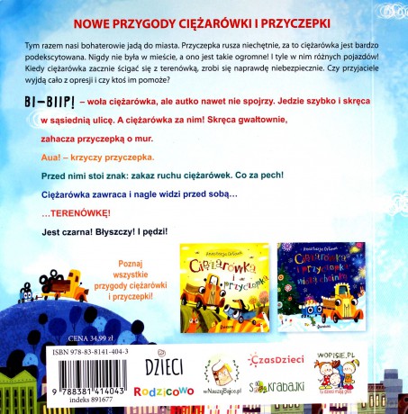 Ciężarówka i przyczepka jadą do miasta. Ciężarówka i przyczepka (Tom 2) - Anastazja Orłowa, Olga Demidova [KSIĄŻKA]