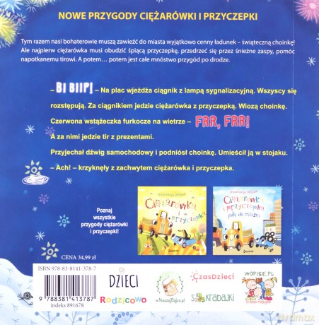 Ciężarówka i przyczepka wiozą choinkę (Tom 3) - Anastazja Orłowa, Olga Demidova [KSIĄŻKA]