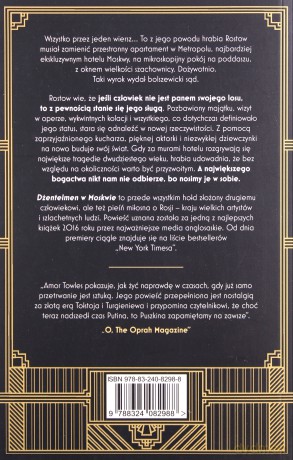 Dżentelmen w Moskwie wyd. specjalne - Amor Towles [KSIĄŻKA]