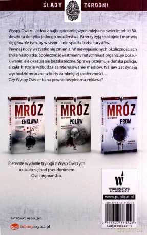 Enklawa. Vestmanna (Tom 1) wyd. specjalne - Remigiusz Mróz pod pseud. Ove Logmansbo [KSIĄŻKA]