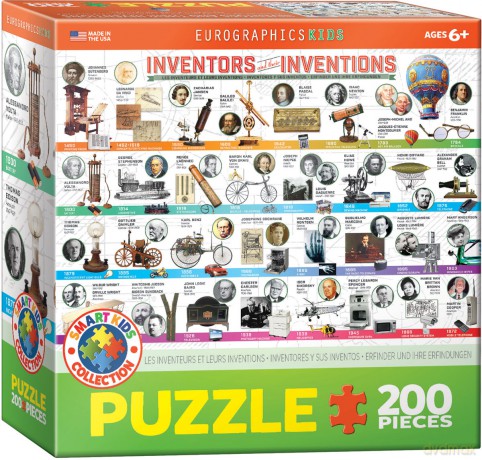 EUROGRAPHICS 100 el. Smartkids Inventors 6200-0724 [PUZZLE]