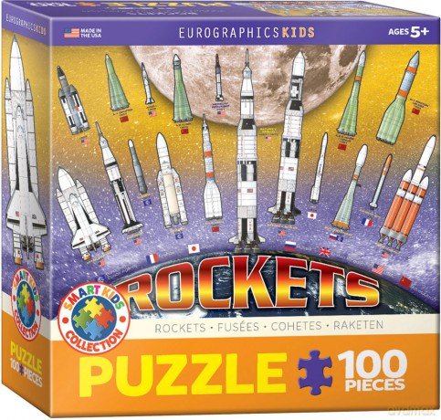 EUROGRAPHICS 100 el. Smartkids Rocket 6100-1015 [PUZZLE]