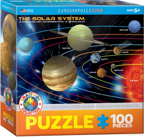 EUROGRAPHICS 100 el. Smartkids The Solar System 6100-1009 [PUZZLE]